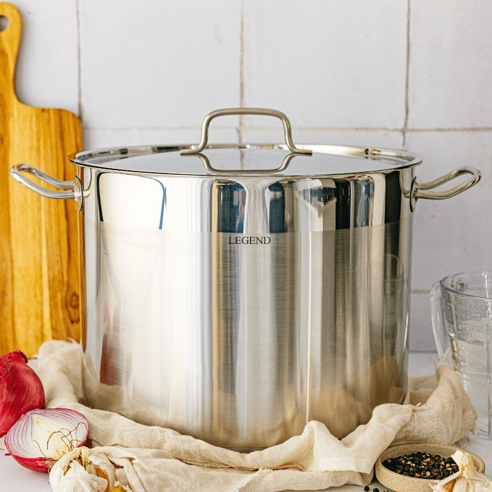 Legend POTS Legend Prof Chef Stainless Steel 32cm 19 Litre Stockpot 201013