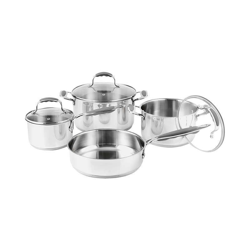 Legend Pots Set Legend Classic Chef Stainless Steel 7pce Set (7484285223001)