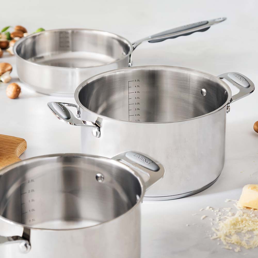 Legend Pots Set Legend Classic Chef Stainless Steel 7pce Set (7484285223001)