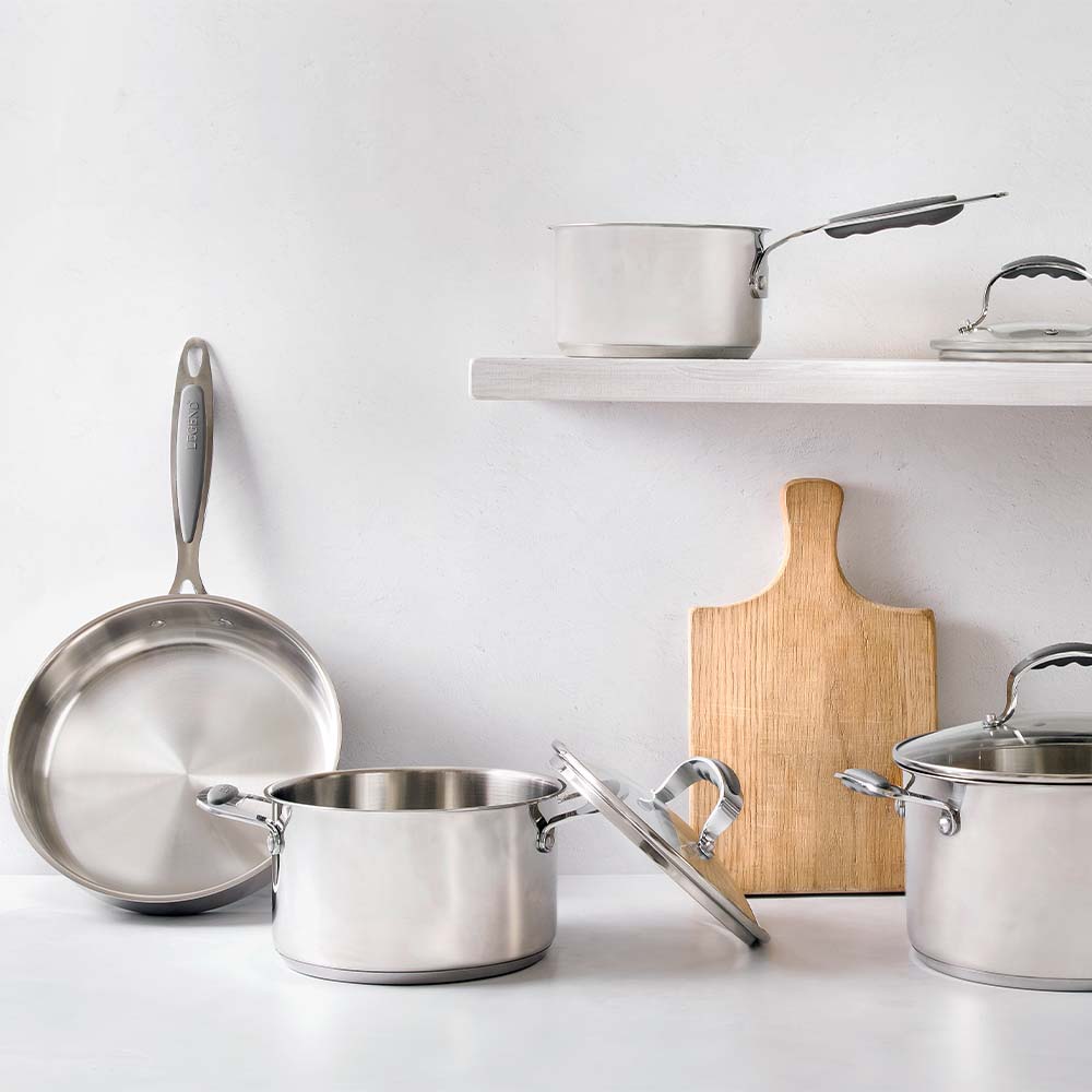 Legend Pots Set Legend Classic Chef Stainless Steel 7pce Set (7484285223001)