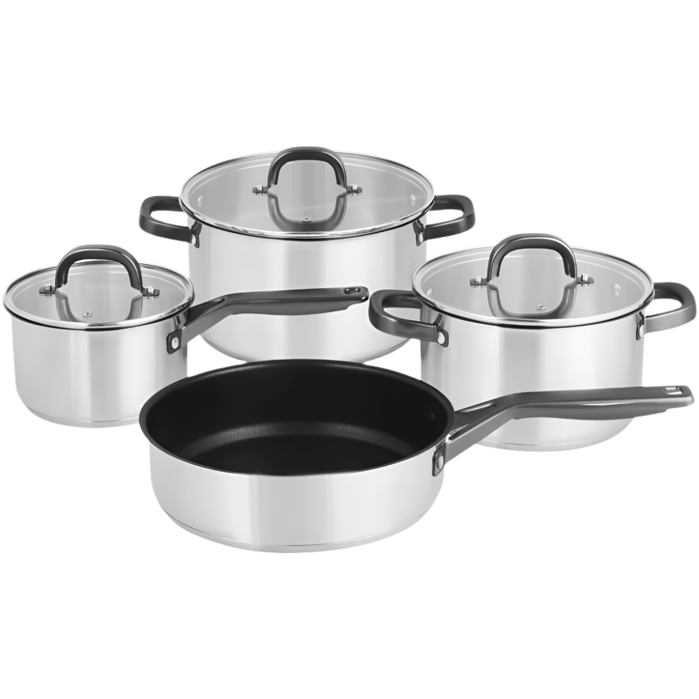 Legend Pots Set Legend Madison Chef Stainless Steel Cookware 7 Piece 100195 (7892348731481)