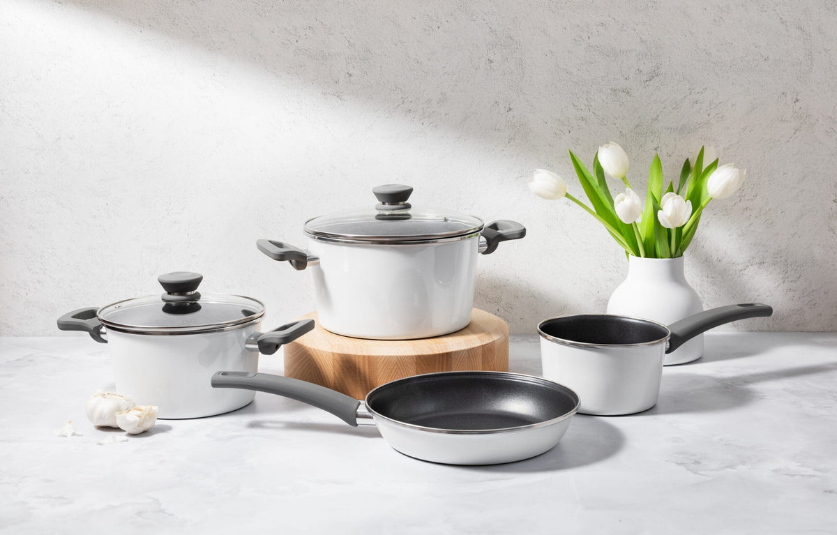 Legend Pots Set Legend Pearl Chef 6pce Cookware Set (7294416453721)