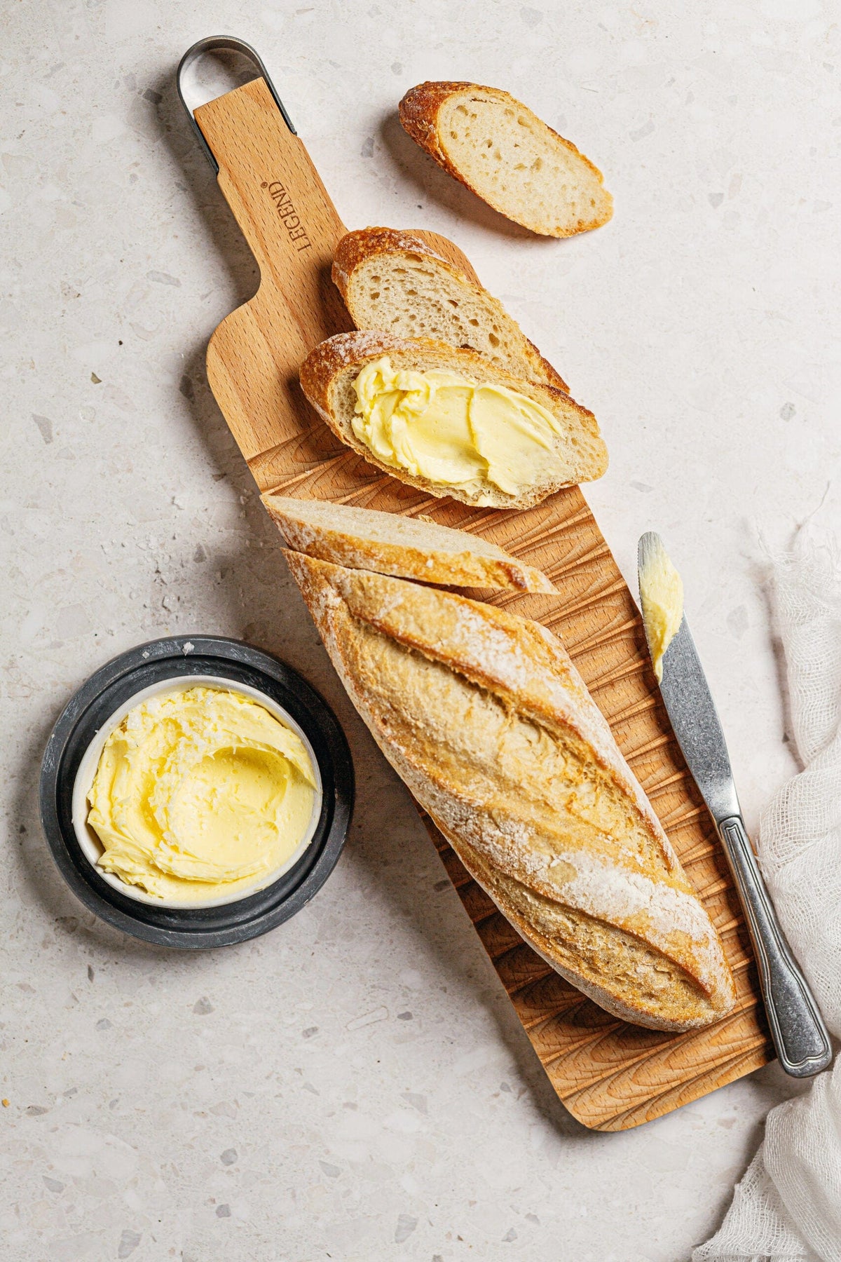 Legend Soup Spoon Legend Premium Beechwood Baguette Board 600709