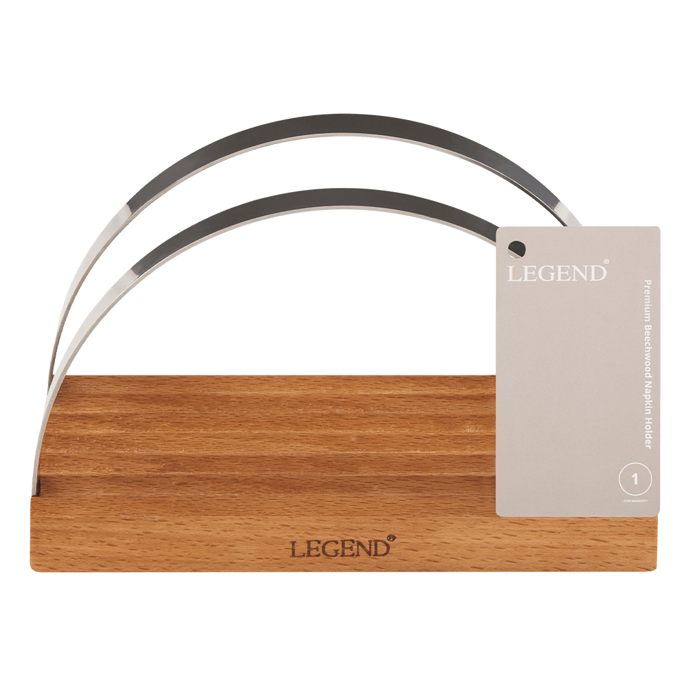 Legend Soup Spoon Legend Premium Beechwood Napkin Holder 600706 (7464172847193)