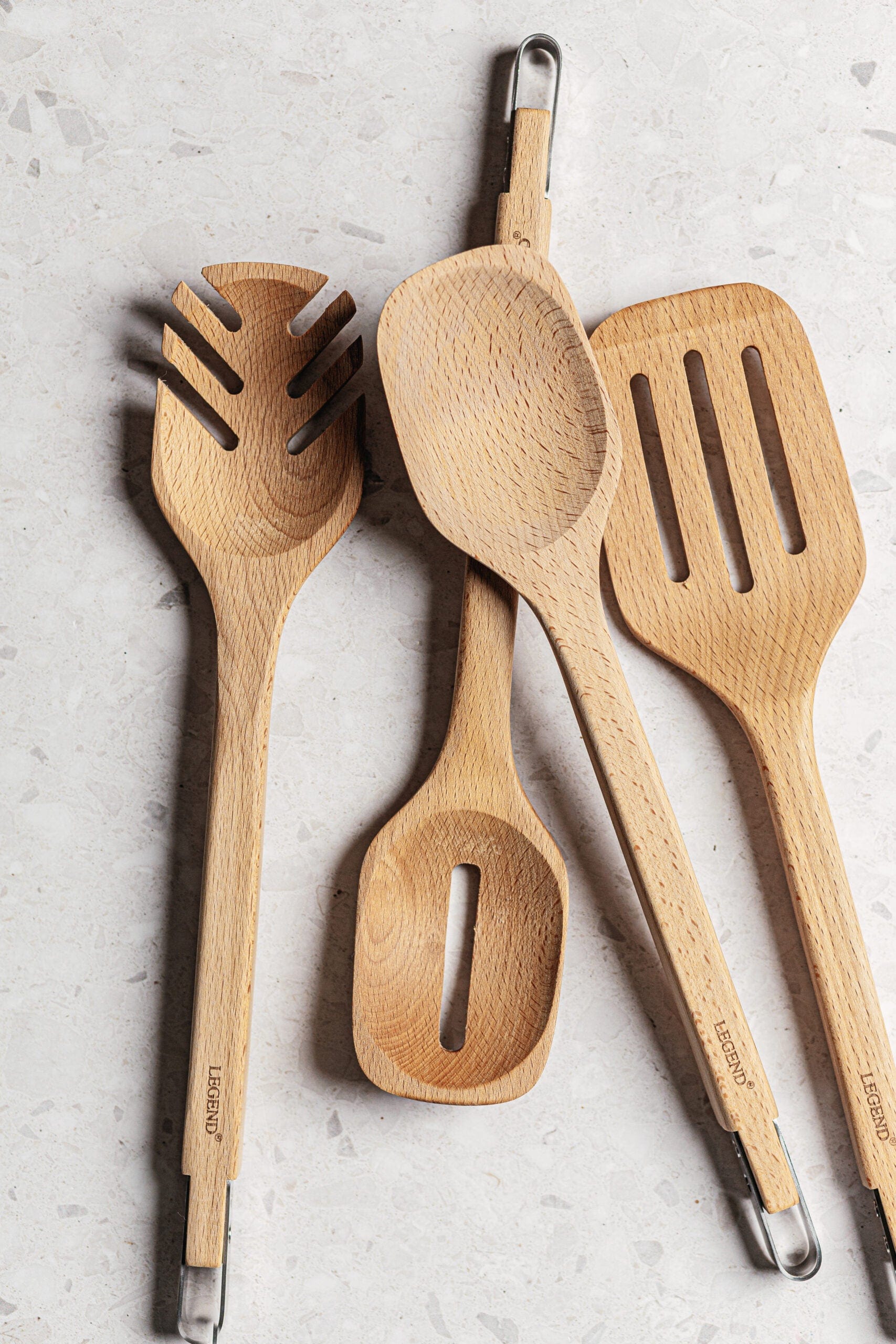 Legend Soup Spoon Legend Premium Beechwood Pasta Spoon 600703 (7409033674841)