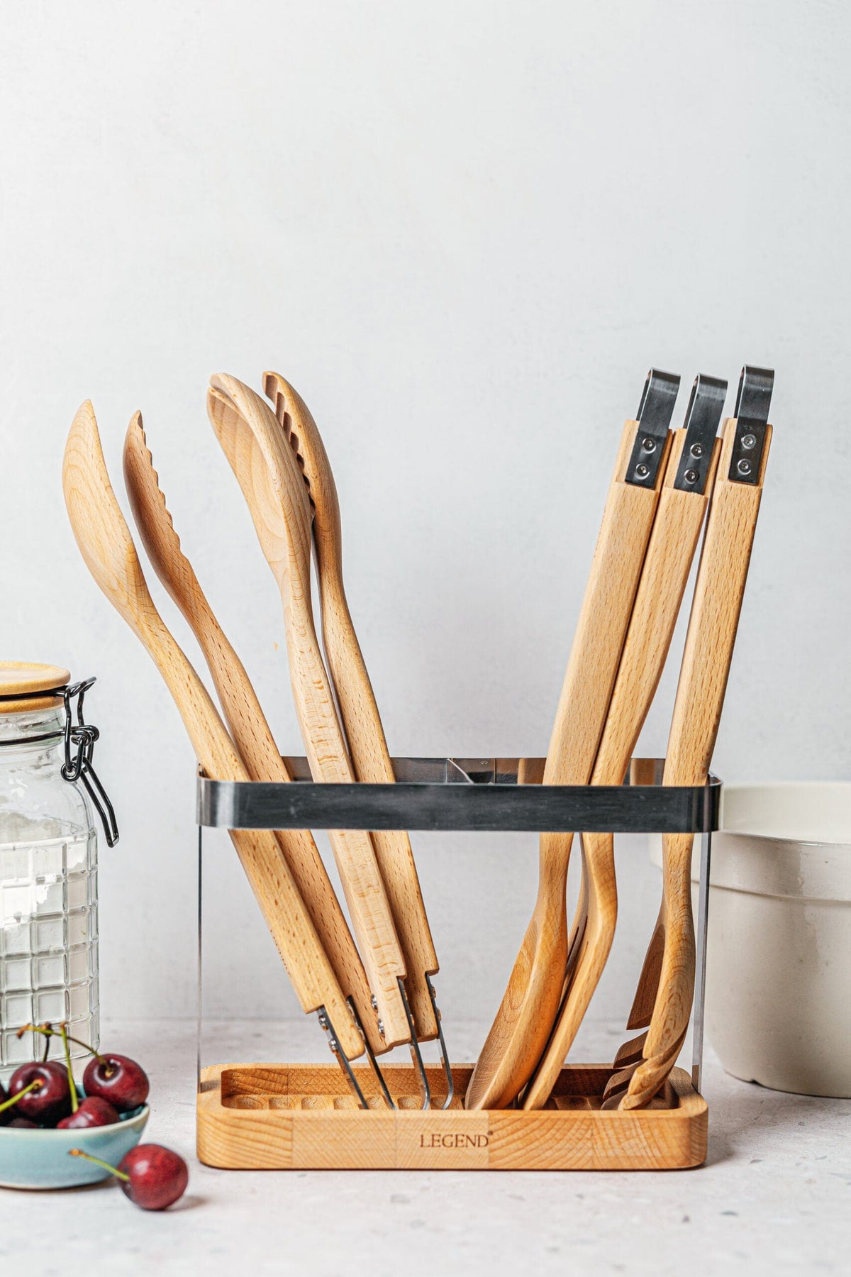 Legend Soup Spoon Legend Premium Beechwood Pasta Spoon 600703