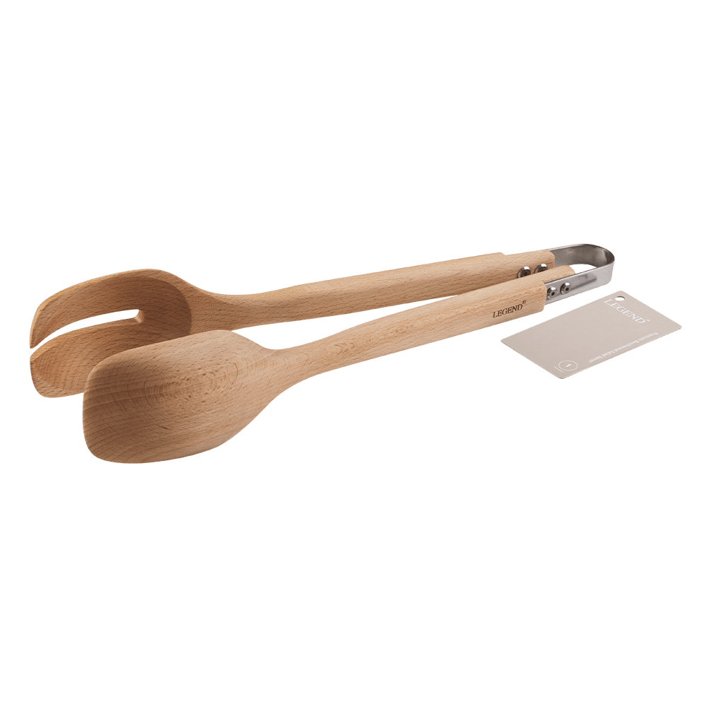 Legend Soup Spoon Legend Premium Beechwood Salad Server 600704 (7409035378777)