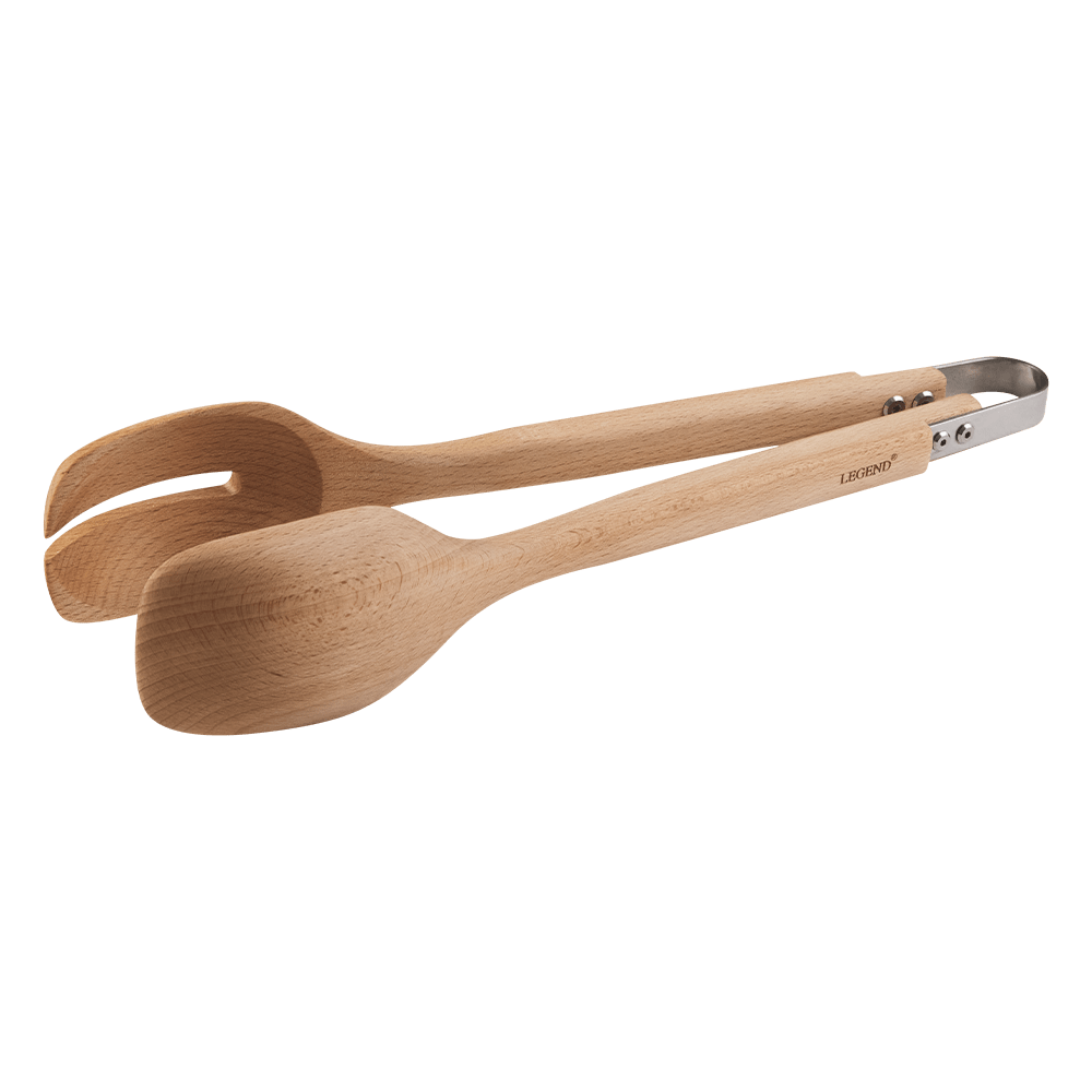 Legend Soup Spoon Legend Premium Beechwood Salad Server 600704 (7409035378777)