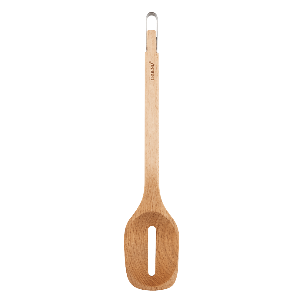 Legend Soup Spoon Legend Premium Beechwood Slotted Spoon 600702 (7409032331353)