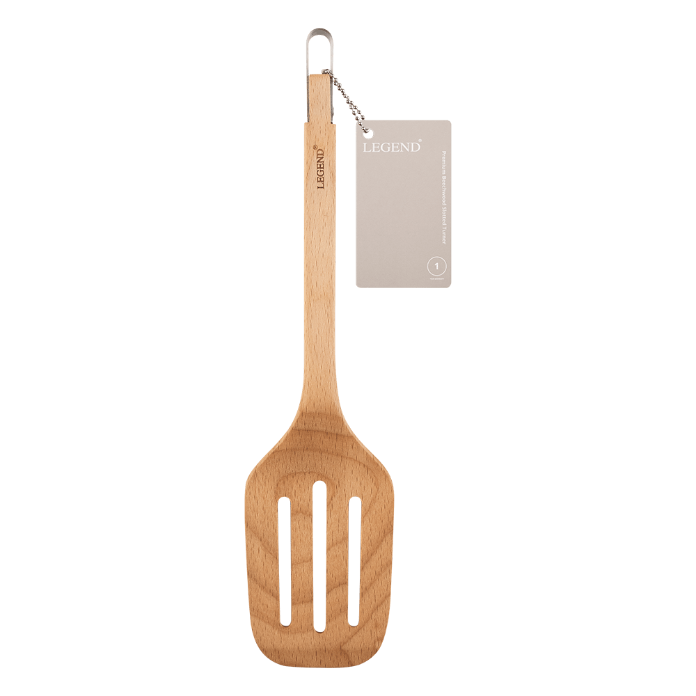 Legend Soup Spoon Legend Premium Beechwood Slotted Turner 600700 (7409028431961)