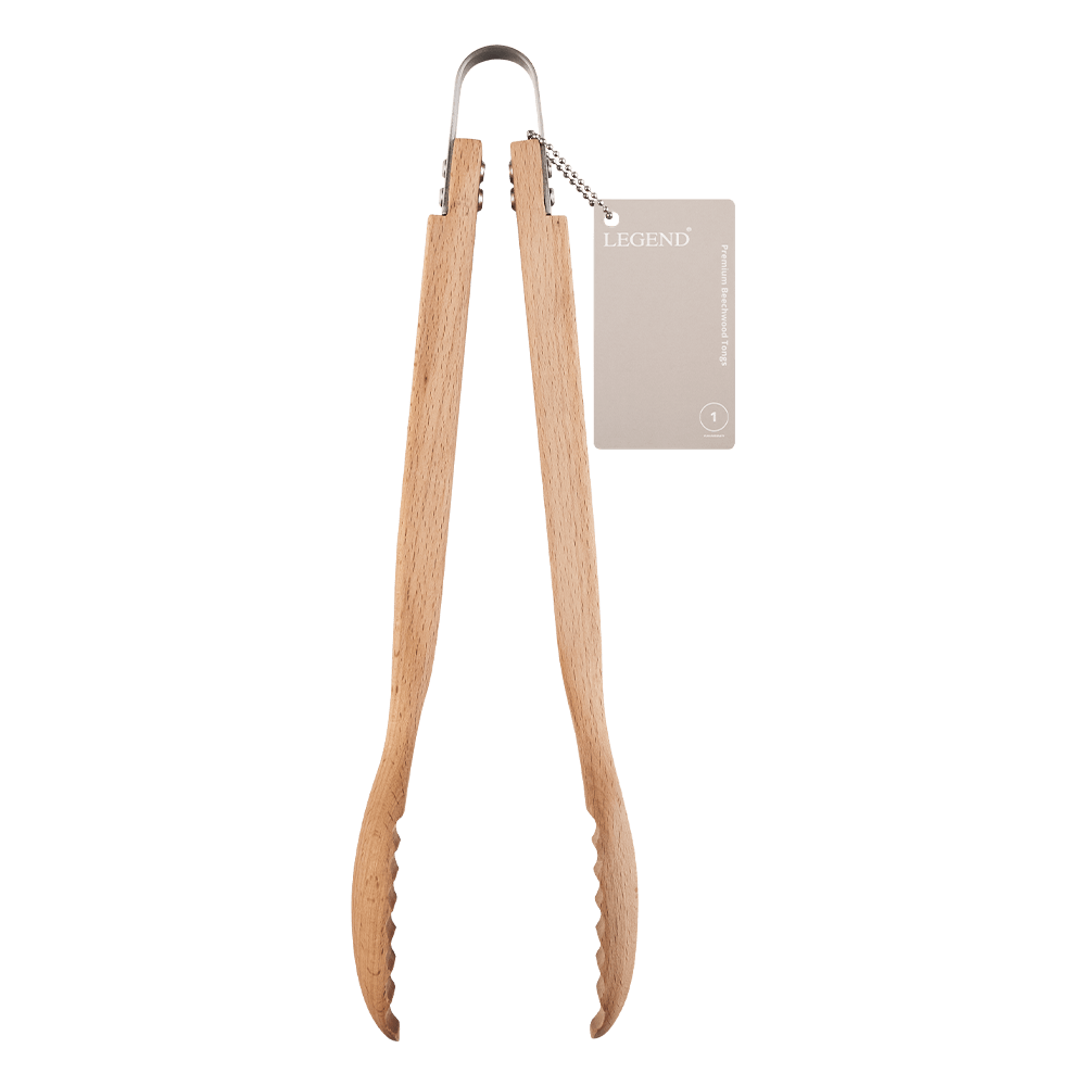 Legend Soup Spoon Legend Premium Beechwood Tongs 600705 (7409036263513)