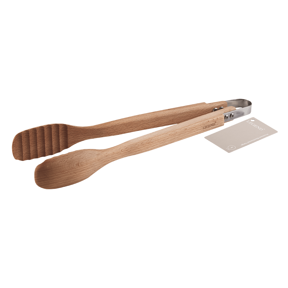 Legend Soup Spoon Legend Premium Beechwood Tongs 600705 (7409036263513)