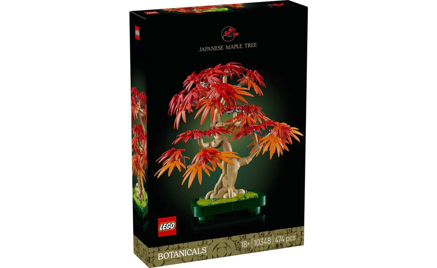 LEGO® Botanicals Japanese Red Maple Bonsai Tree Plant Decor 10348 - MHC World