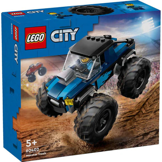 LEGO® City Blue Monster Truck Building Toy Cars 148 Pieces 60402