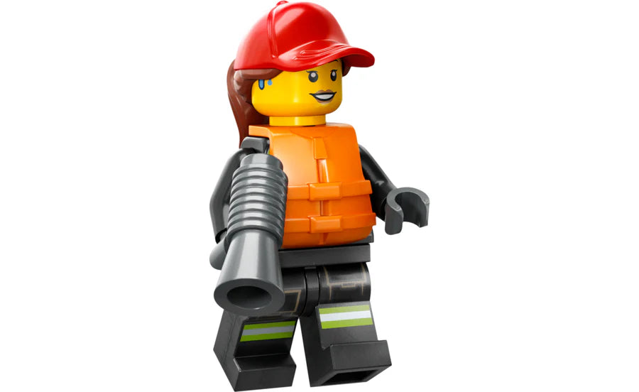 LEGO® City Fire Rescue Boat Building Toy Set 144 Pieces 60373