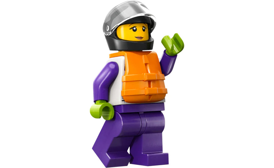 LEGO® City Fire Rescue Boat Building Toy Set 144 Pieces 60373