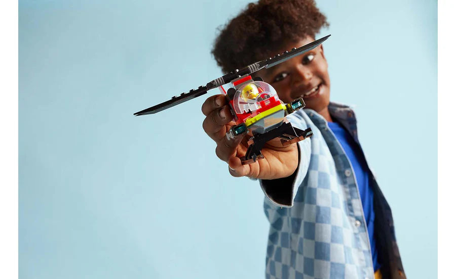 LEGO® City Fire Rescue Helicopter Building Toy Set 85 Pieces 60411