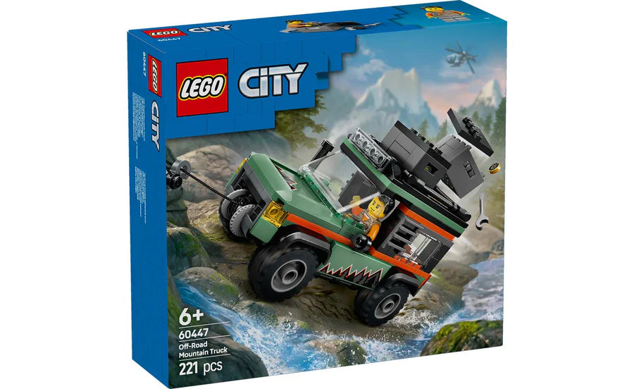 LEGO® City Off-Road 4x4 Mountain Truck Adventure Toy 60447