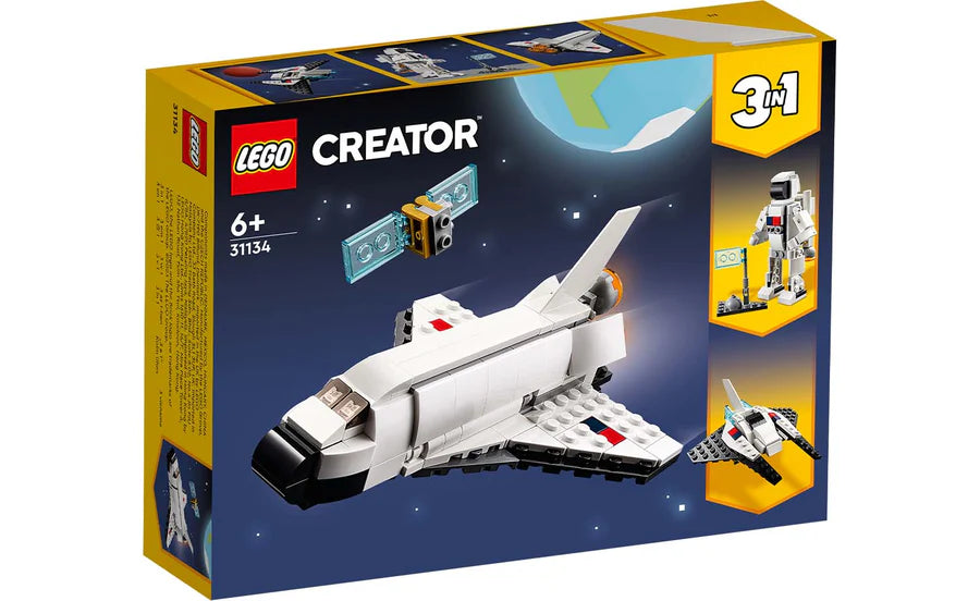 LEGO® Creator Space Shuttle Building Toy Set 144 Pieces 31134 - MHC World
