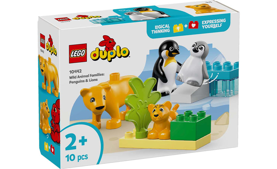LEGO® DUPLO® Town Wild Animal Families Penguins & Lions Imagination Toy 10442 - MHC World