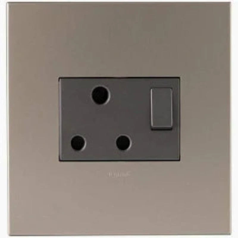 Legrand PLUG Legrand Arteor Champagne/Magnesium Single Wall Plug