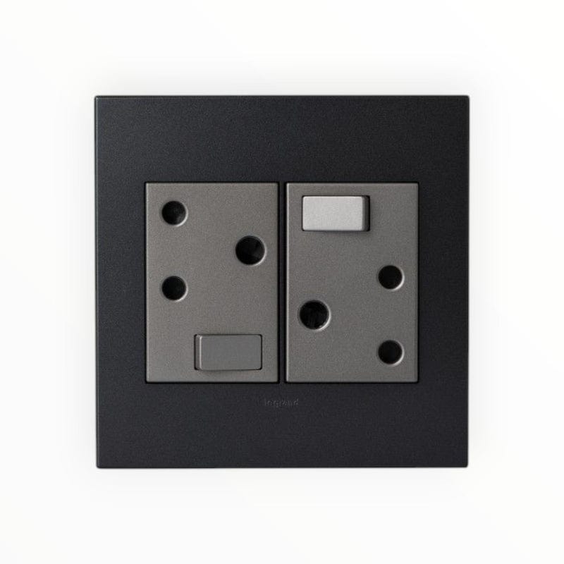 Legrand plugs Legrand Arteor RSA Double Switched Socket 4X4 Magnesium or PD44MM