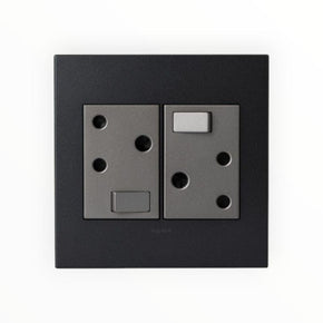 Legrand plugs Legrand Arteor RSA Double Switched Socket 4X4 Magnesium or PD44MM