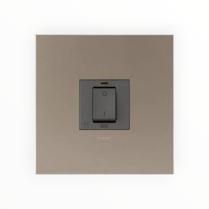 Legrand plugs Legrand Arteor Stove Isolator 4x4 - Champagne/Magnesium