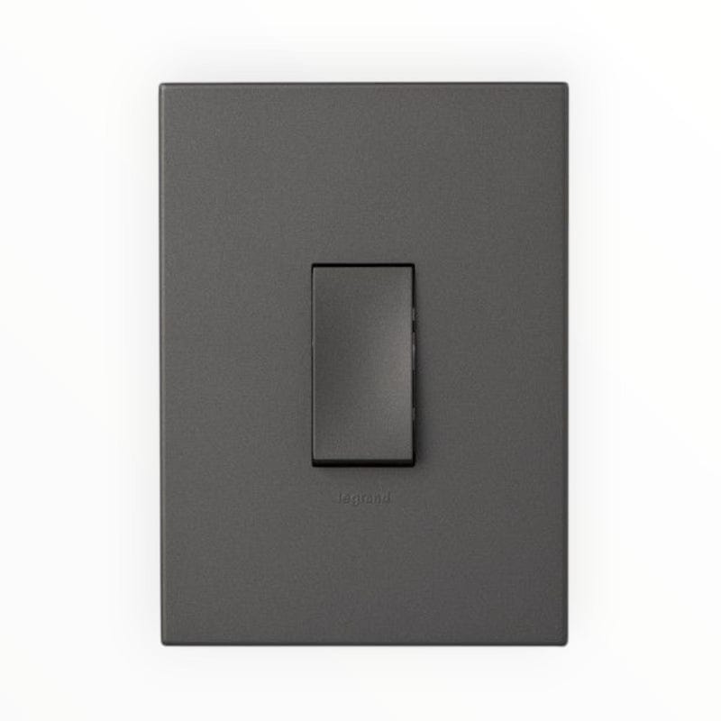 Legrand Switch Legrand Arteor 1-Lever 1-Way Switch Magnesium P124MCH