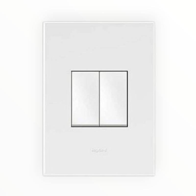 Legrand SWITCH Legrand Arteor 2-Lever 2-Way Switch White P2242WWh