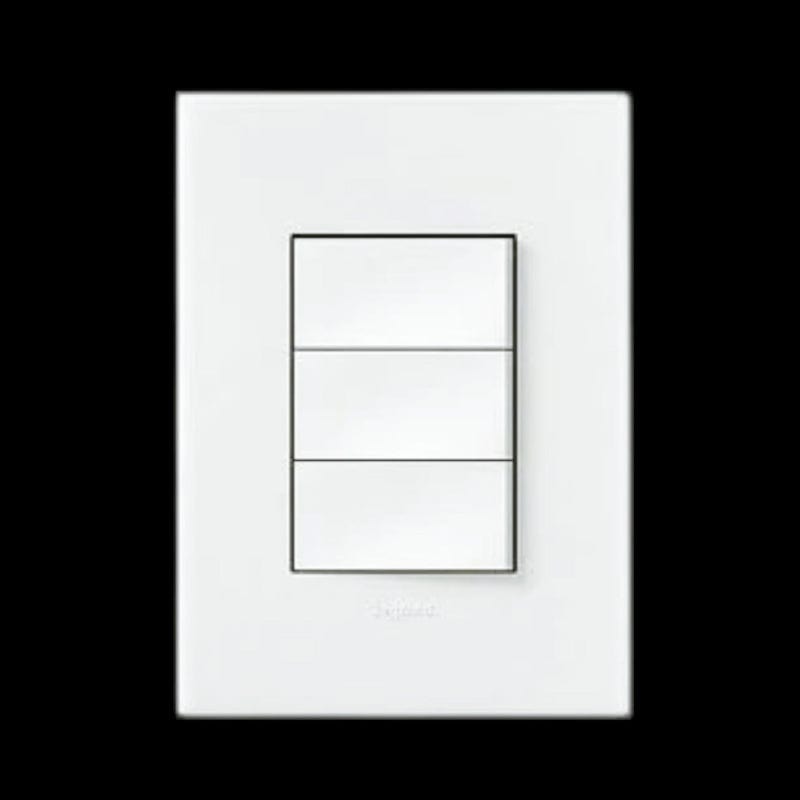 Legrand SWITCH Legrand Arteor 3-Lever 1-Way Switch White P324WWH