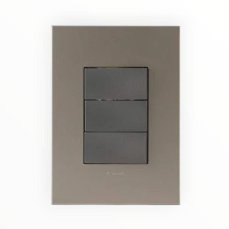 Legrand SWITCH Legrand Arteor  3-Lever 2-Way Switch 2X4 Champagne/MagnesiumP3242MCH