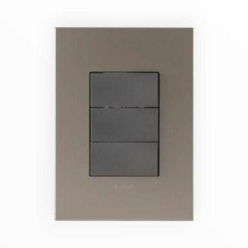 Legrand SWITCH Legrand Arteor  3-Lever 2-Way Switch 2X4 Champagne/MagnesiumP3242MCH