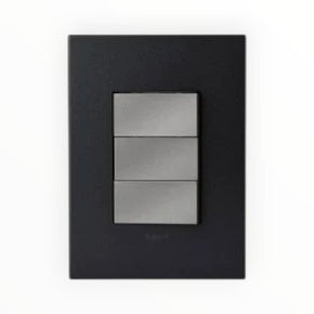 Legrand SWITCHES Legrand Arteor  3-Lever 1-Way Switch 2X4 Magnesium P324MM