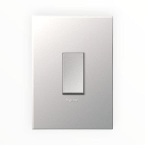 Legrand SWITCHES P124SASA Legrand Arteor 1-Lever 1-Way Switch 2x4 Soft Aluminium P124SASA&nbsp;