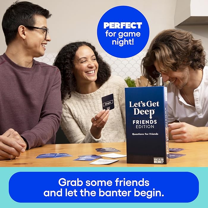 Let’s Get Deep Family Edition Card Game 0163-17