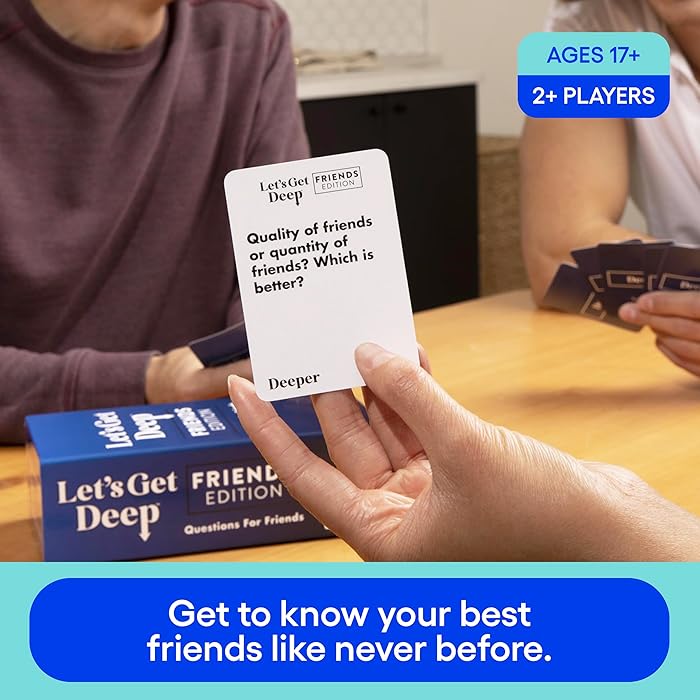 Let’s Get Deep Family Edition Card Game 0163-17