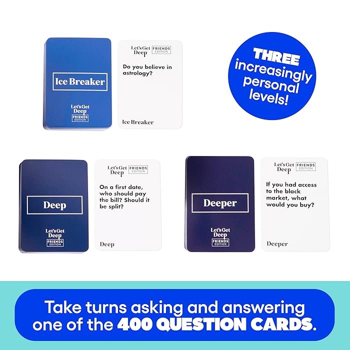 Let’s Get Deep Family Edition Card Game 0163-17