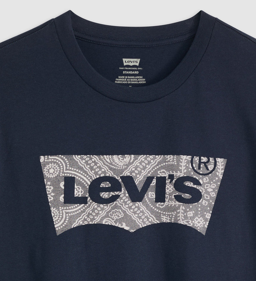 Levi's T Shirt Levi's Graphic Crewneck Tee Navy A54580138