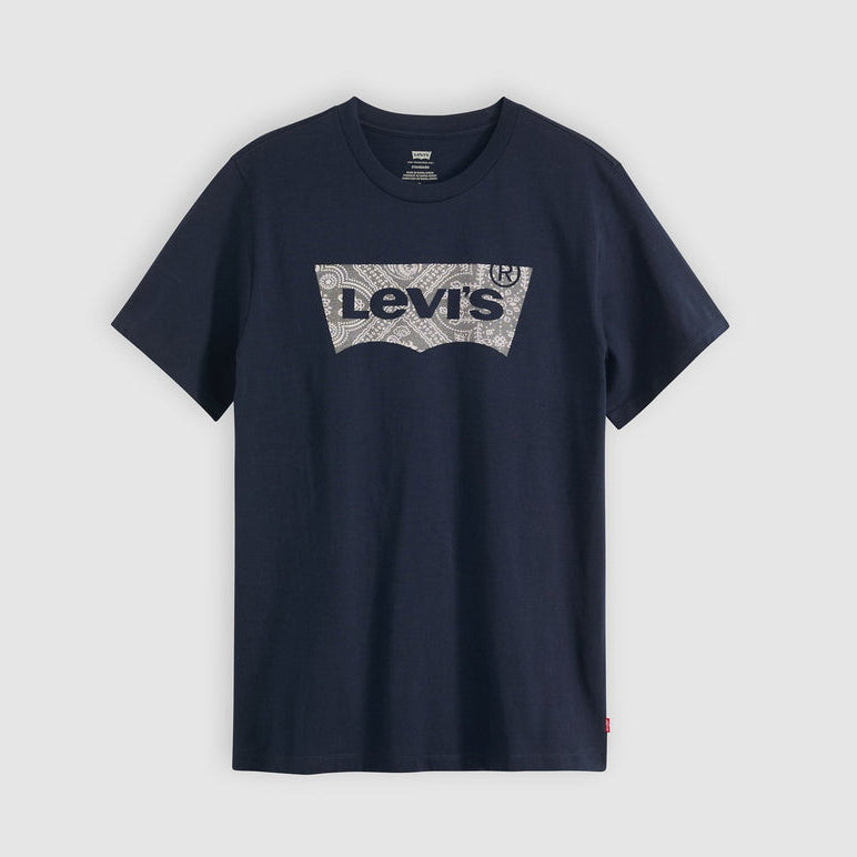 Levi's T Shirt S Levi's Graphic Crewneck Tee Navy A54580138