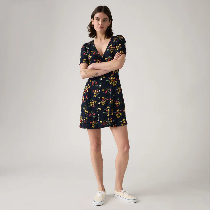 Levis Dress Levis Women'S Gianni Short-Sleeve Mini Dress Multi Colour 003PG0005