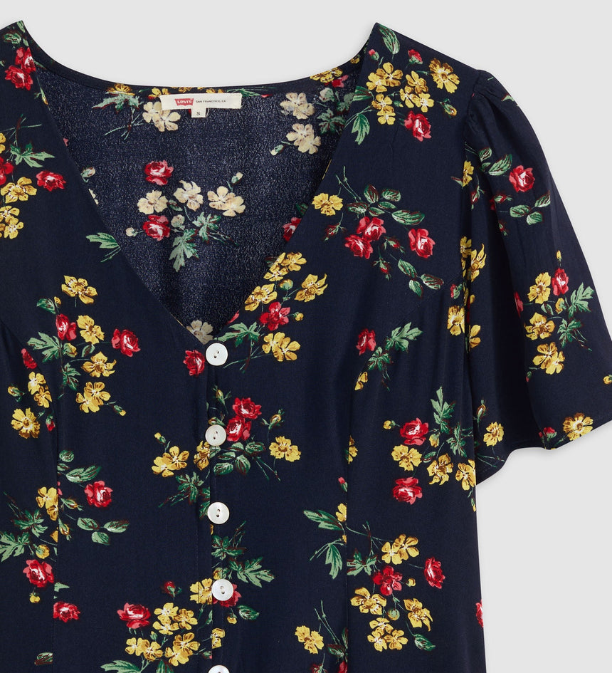 Levis Dress Levis Women'S Gianni Short-Sleeve Mini Dress Multi Colour 003PG0005