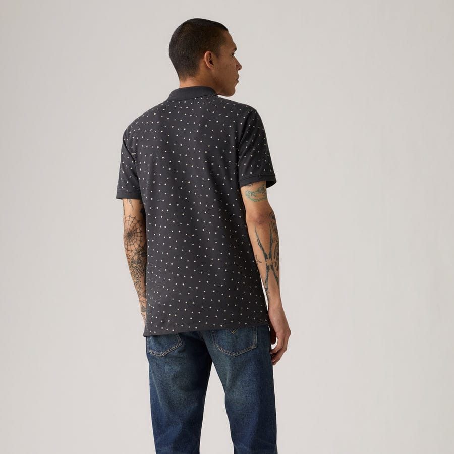 Levis Golf T Shirt Levi's Men's Slim Housemark Polo Shirt - Multi Colour A4842-0093