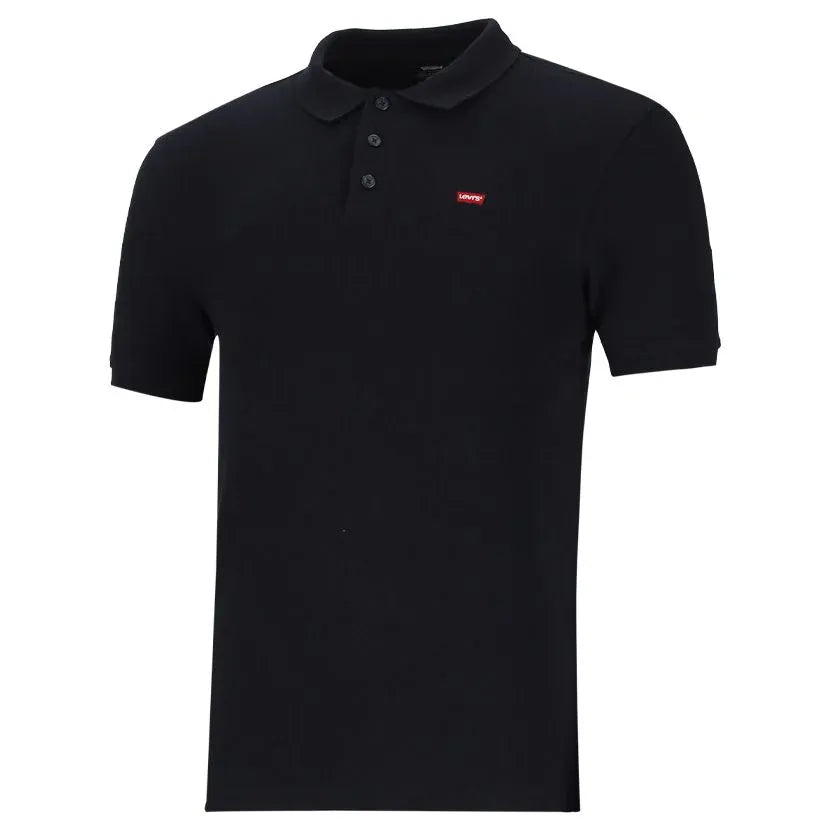 Levis Golf T Shirt Levi's Mens Ama Hm Polo Tee Jet Black