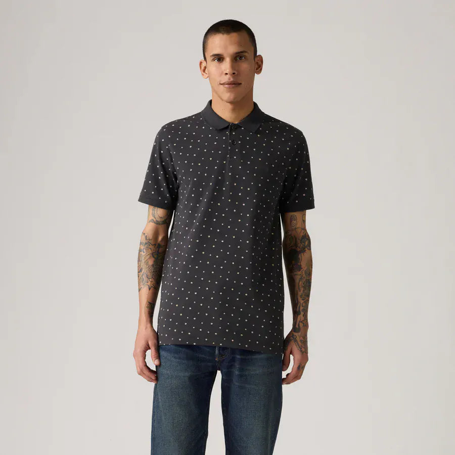 Levis Golf T Shirt S Levi's Men's Slim Housemark Polo Shirt - Multi Colour A4842-0093