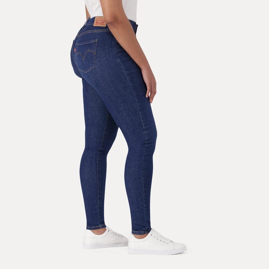Levis Jeans Levi's Women's Blue Curvy Hirise Superskinny Warm Jeans A41230040