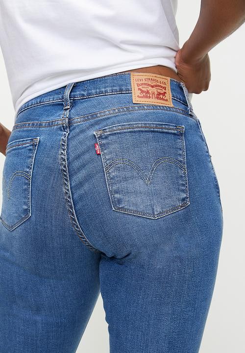 Levis Ladies Jeans Levi's Curvy Super Skinny Jeans - Hint Of Tint