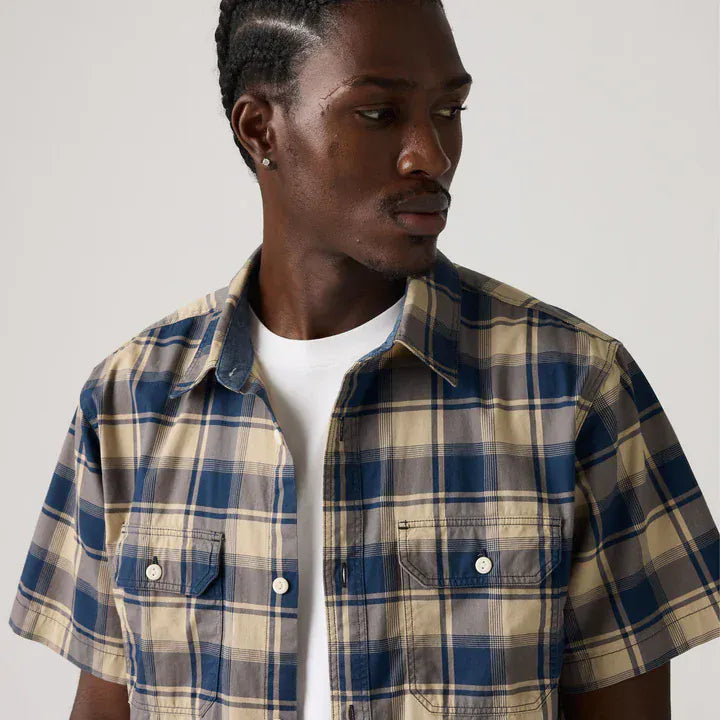 Levis Shirts Men's Levi's Short-Sleeve Dalton Workwear Shirt