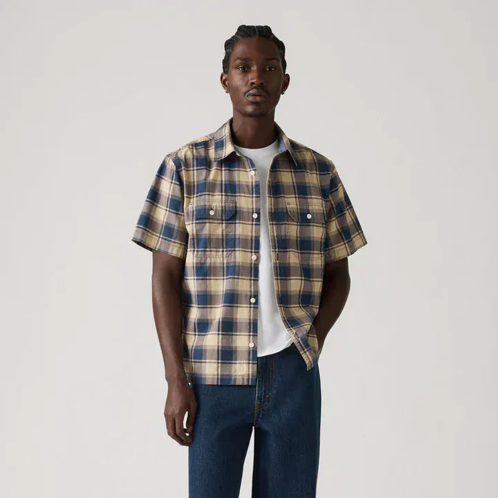 Levis Shirts S Men's Levi's Short-Sleeve Dalton Workwear Shirt