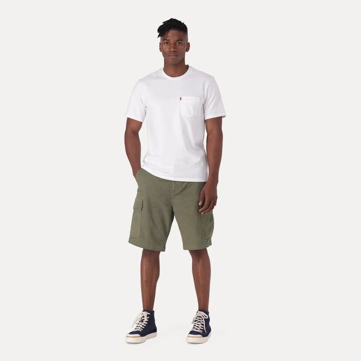 Levis shorts Levi's Mens Carrier Cargo Shorts Olive 0019X0002